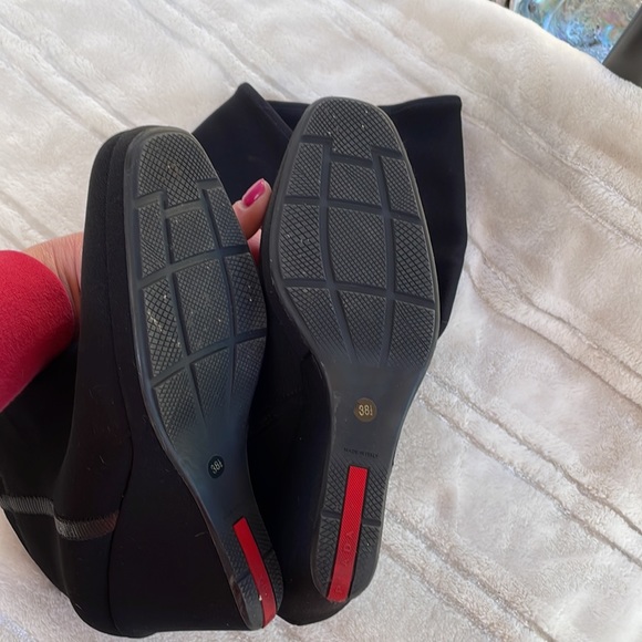 Prada  wedge boots gently worn … - Picture 4 of 8